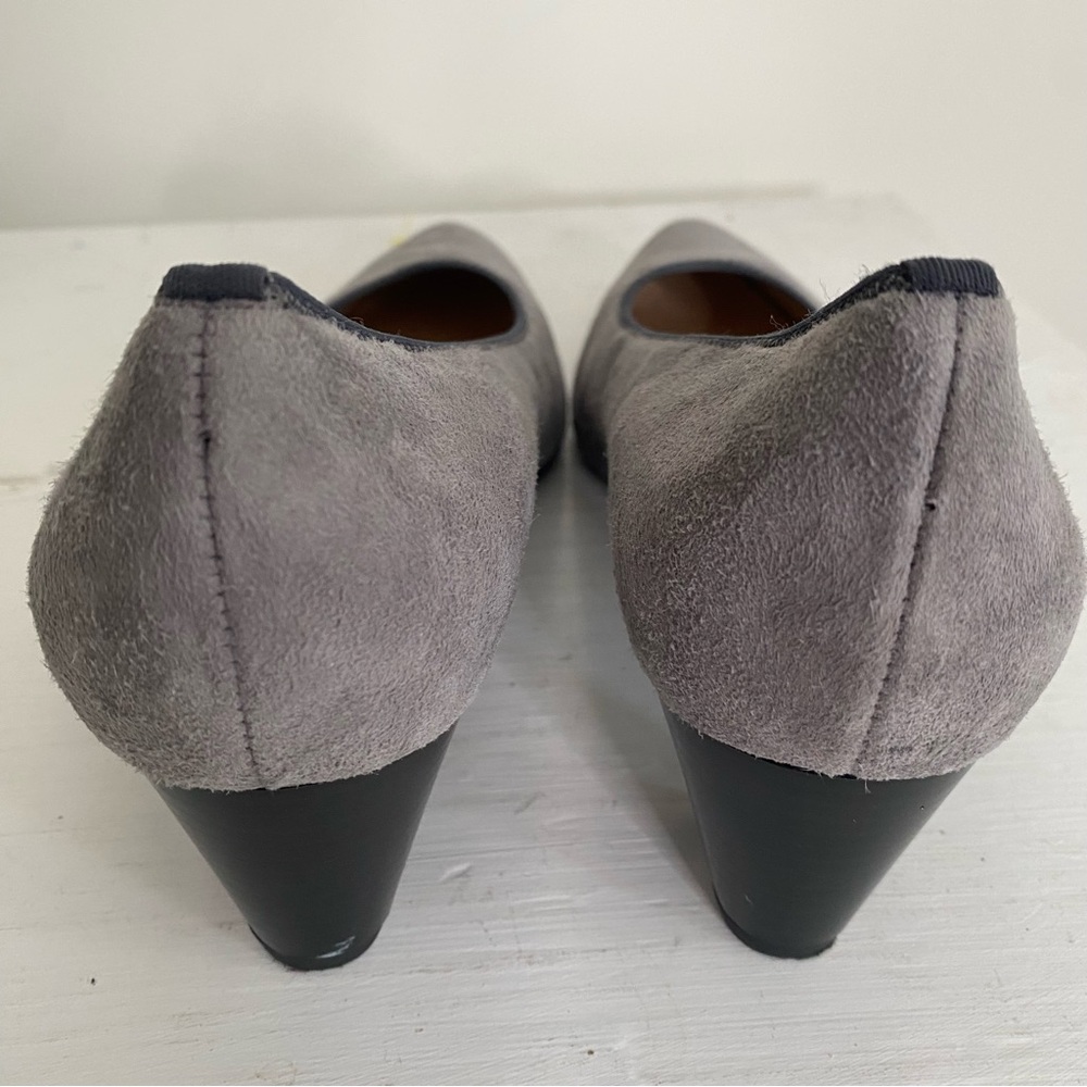 ARA Luftpolster Gray Suede Leather Pump in US 10 - Picture 11 of 14